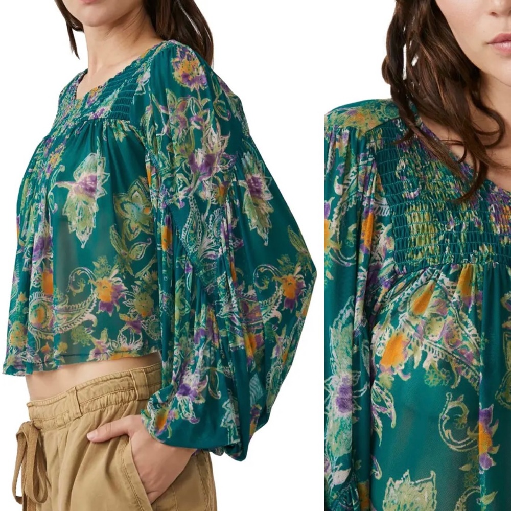 NWOT Free People Up for Anything Top